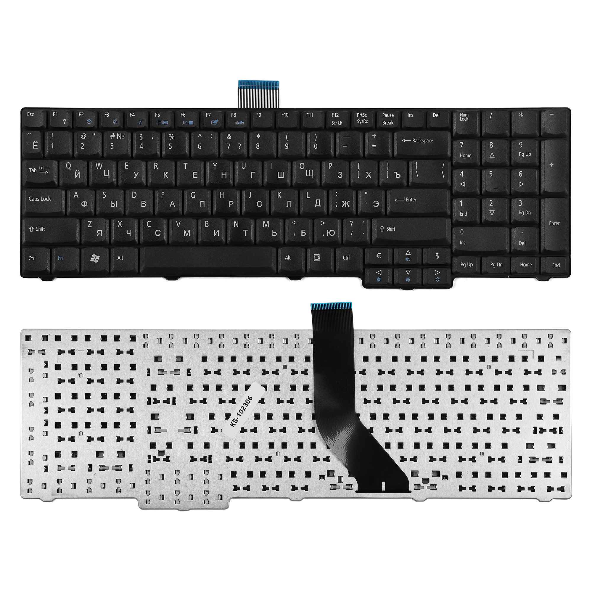 Клавиатура TopON для ноутбука Acer Aspire 8920, 8930, 7730 Series