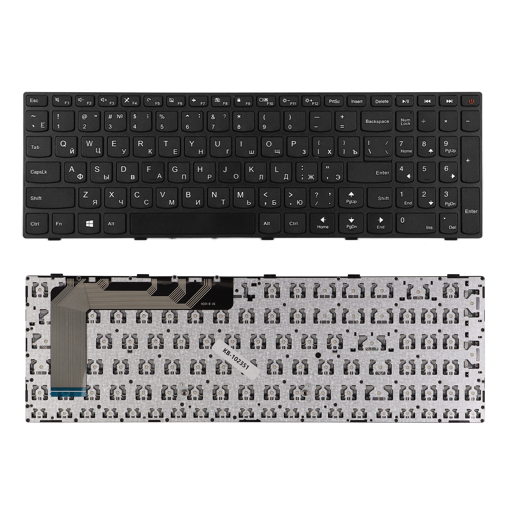 Клавиатура TopON для ноутбука Lenovo IdeaPad 110-15ISK Series