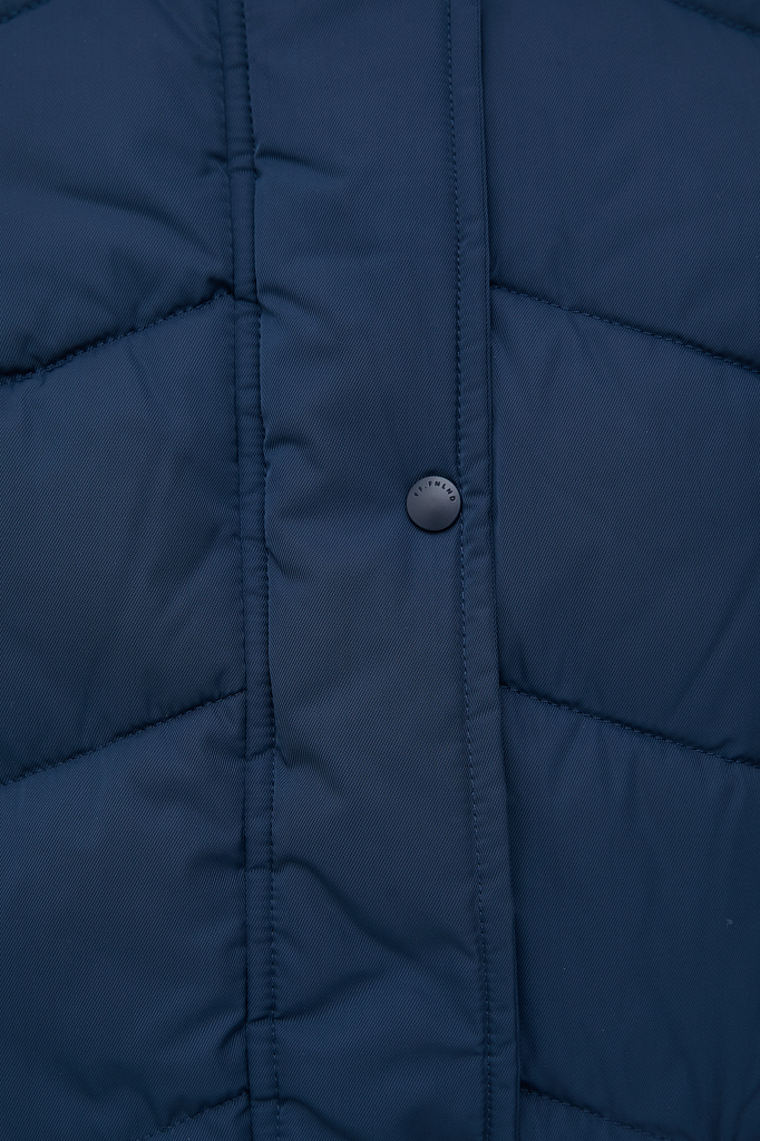 Пальто женское Finn Flare FWB11074 синее M