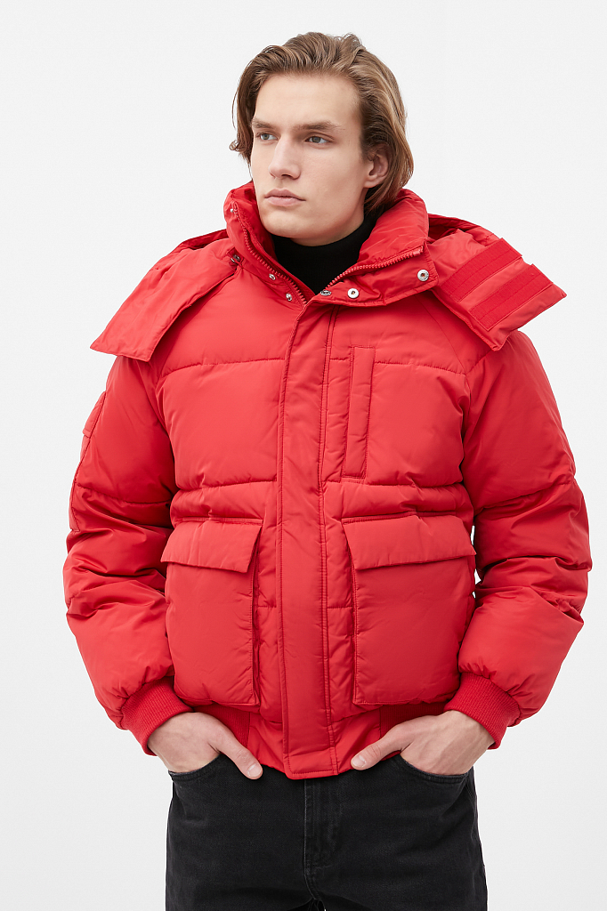 Куртка мужская Finn Flare FWB21020 красная 2XL