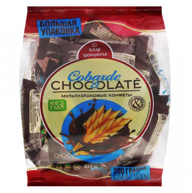 Конфеты мультизлаковые Cobarde el Chocolate Ассорти