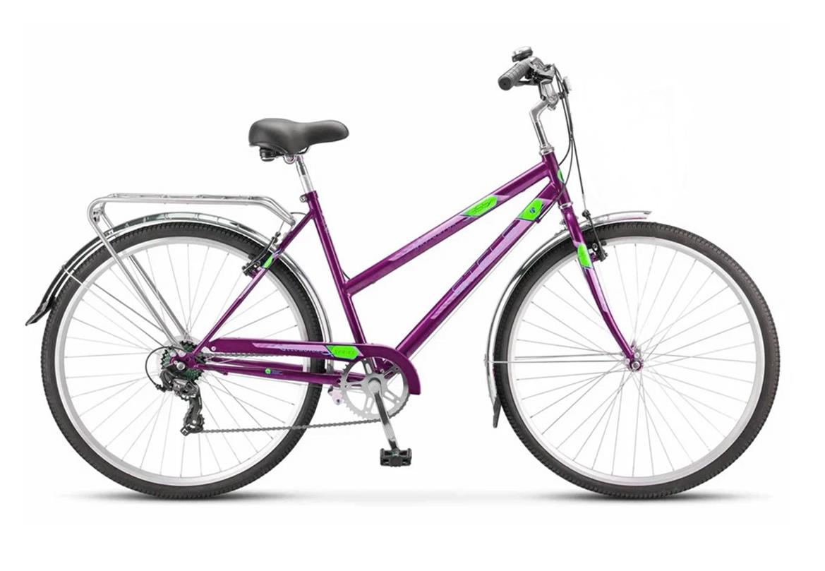 Велосипед дорожный Stels Navigator 28" 355 V Z010 рама 20" пурпурный - купить в Москве, цены на Мегамаркет | 600011545798