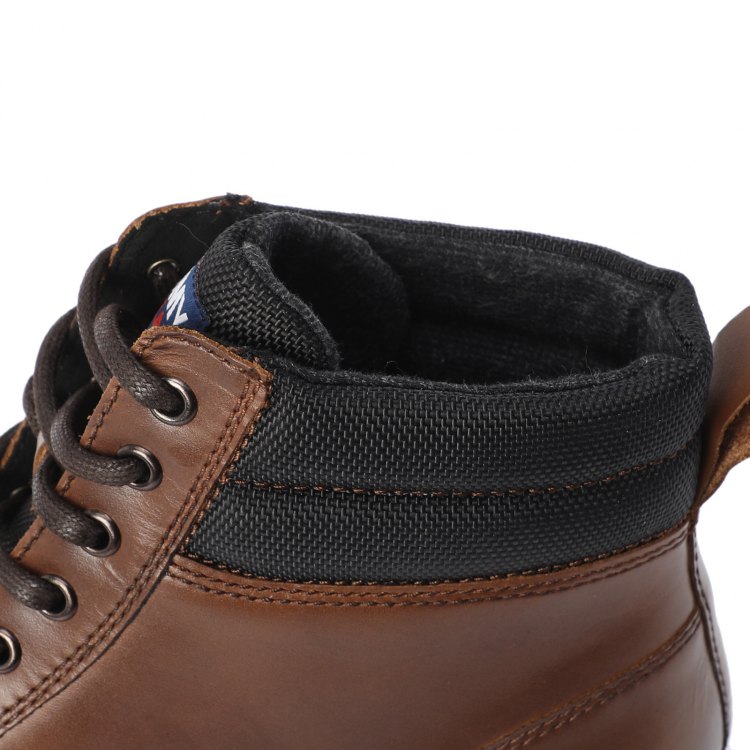 Мужские ботинки TOMMY JEANS TIM 2C EM0EM00827 цв. коричневый 46 EU