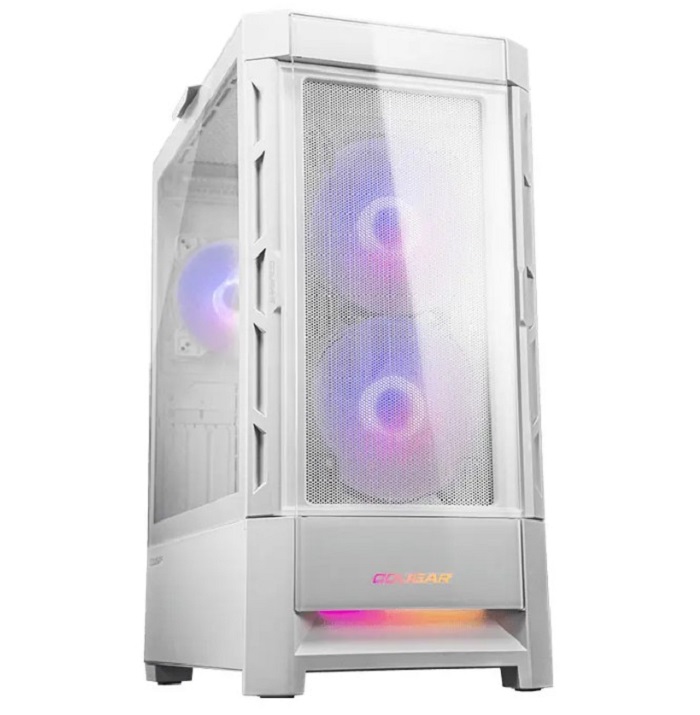 Корпус компьютерный Cougar Duoface RGB White White, купить в Москве, цены в интернет-магазинах на Мегамаркет