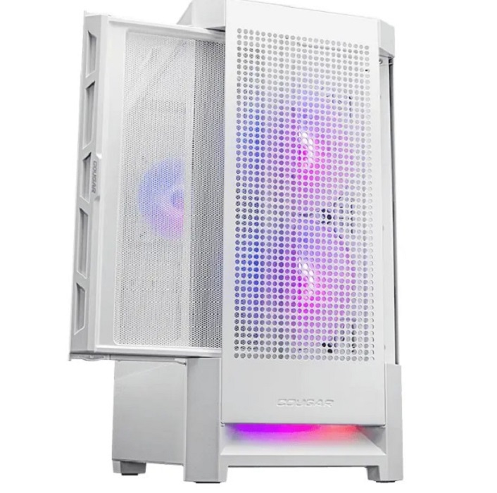 Cougar duoface rgb как снять переднее стекло Корпус компьютерный Cougar Duoface RGB White White - характеристики и описание н