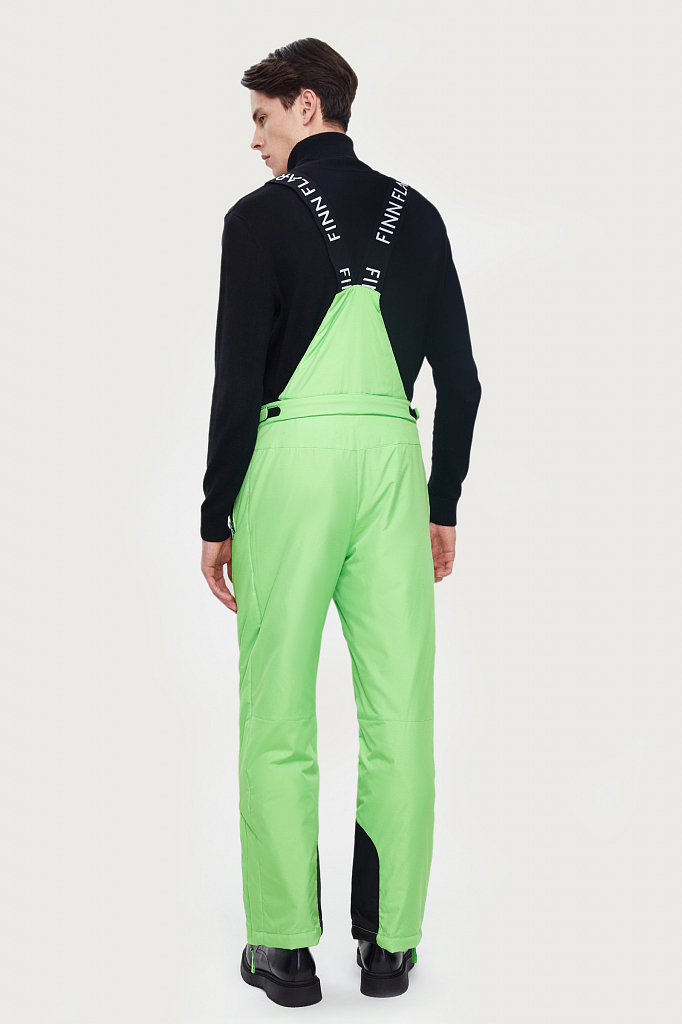 Спортивные брюки мужские Finn Flare W20-42016 зеленые 48 RU
