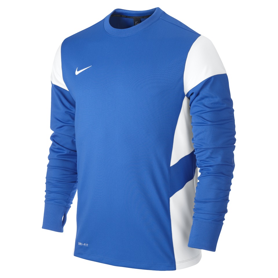 Свитшот мужской Nike LS ACADEMY14 MIDLAYER синий L