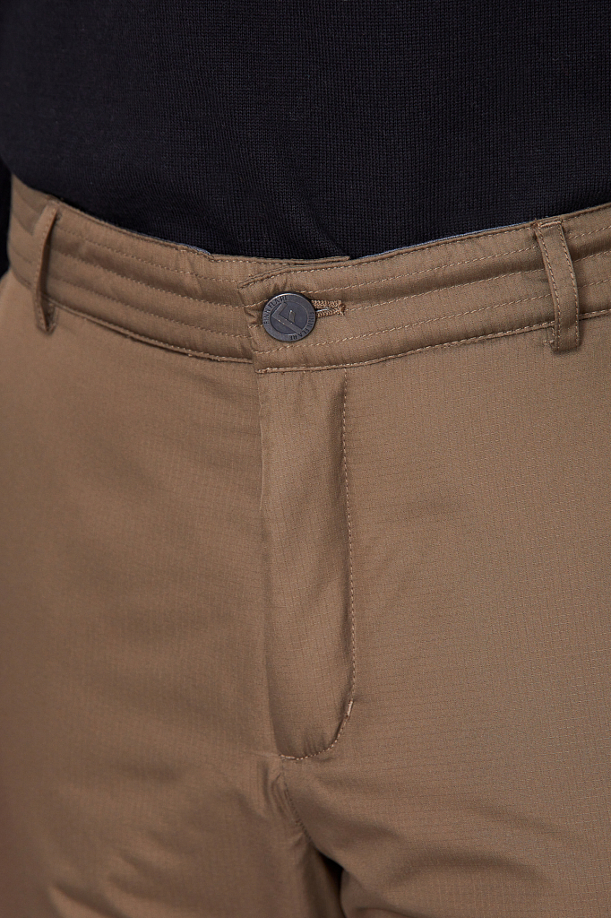 Спортивные брюки мужские Finn Flare W20-21016 коричневые 50