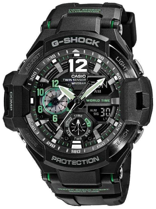 Наручные часы Casio G-SHOCK GA-1100-1A3 - купить в Наручка - Часы и Аксессуары, цена на Мегамаркет