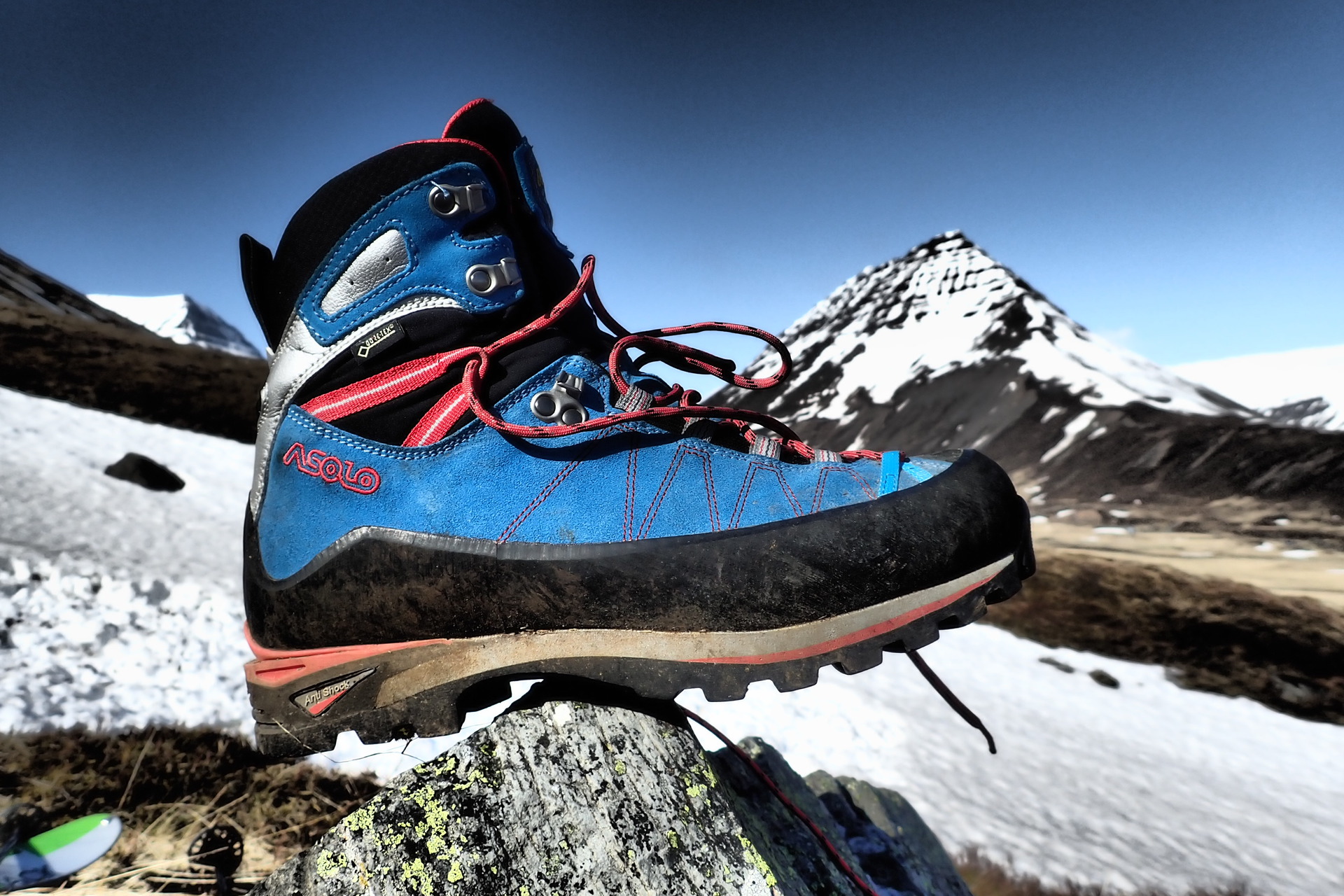 Asolo Alpine Elbrus Gv blue aster silver 10 UK