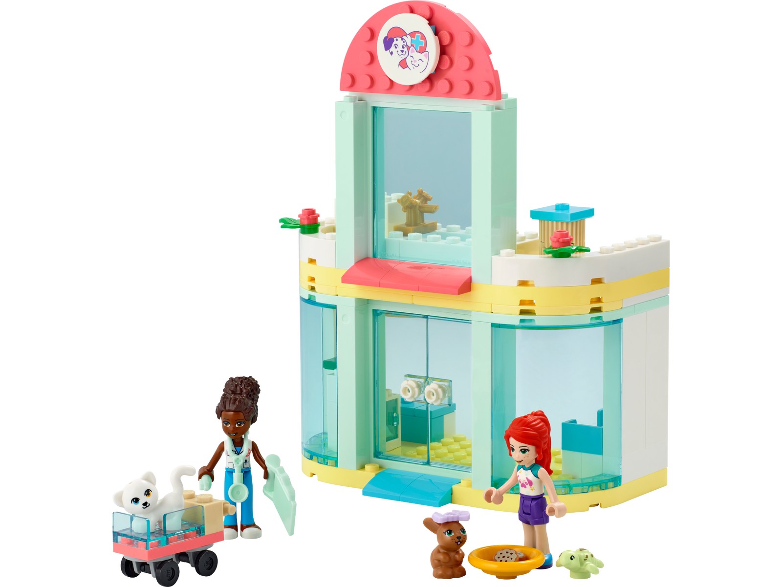 Купить конструктор LEGO Friends Клиника для домашних животных, 111 деталей,  41695, цены на Мегамаркет | Артикул: 600005497499