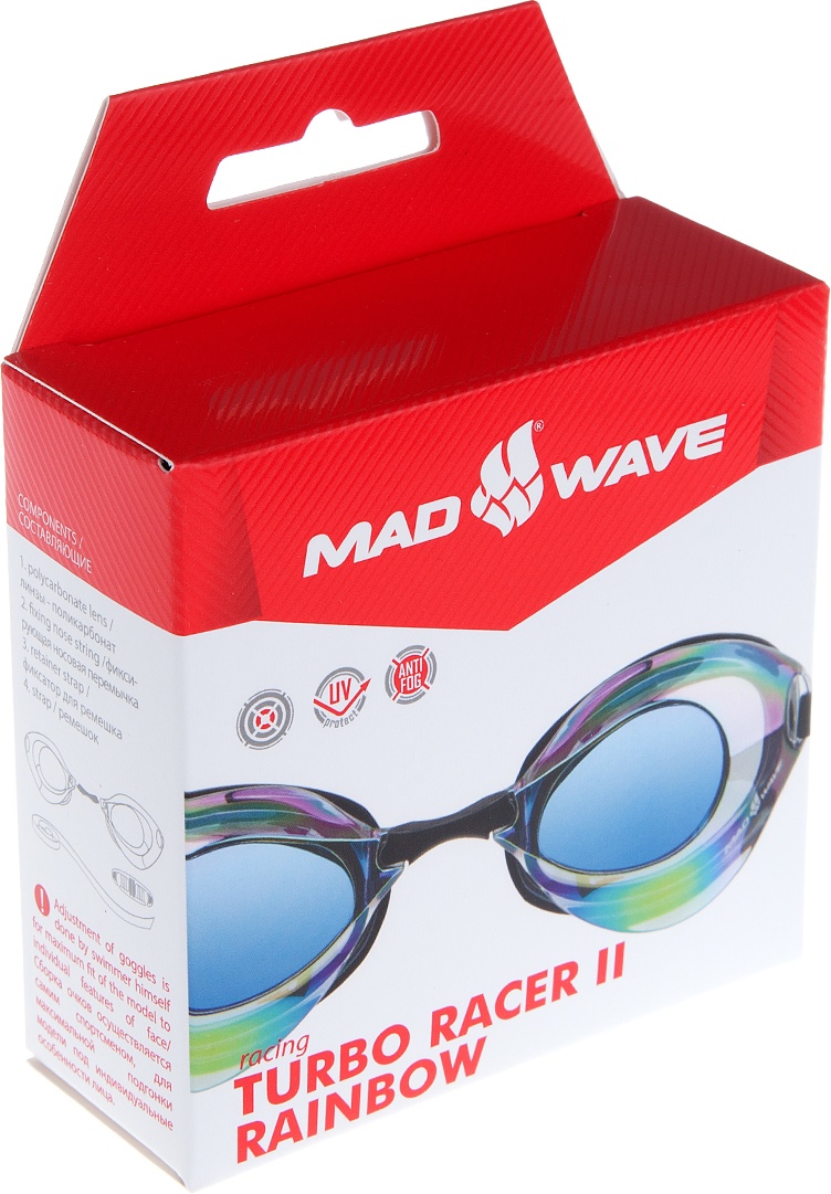 Mad wave turbo. Очки Mad Wave Turbo Racer. Стартовые очки Turbo Racer II Rainbow. Очки стартовые Mad Wave m0458.