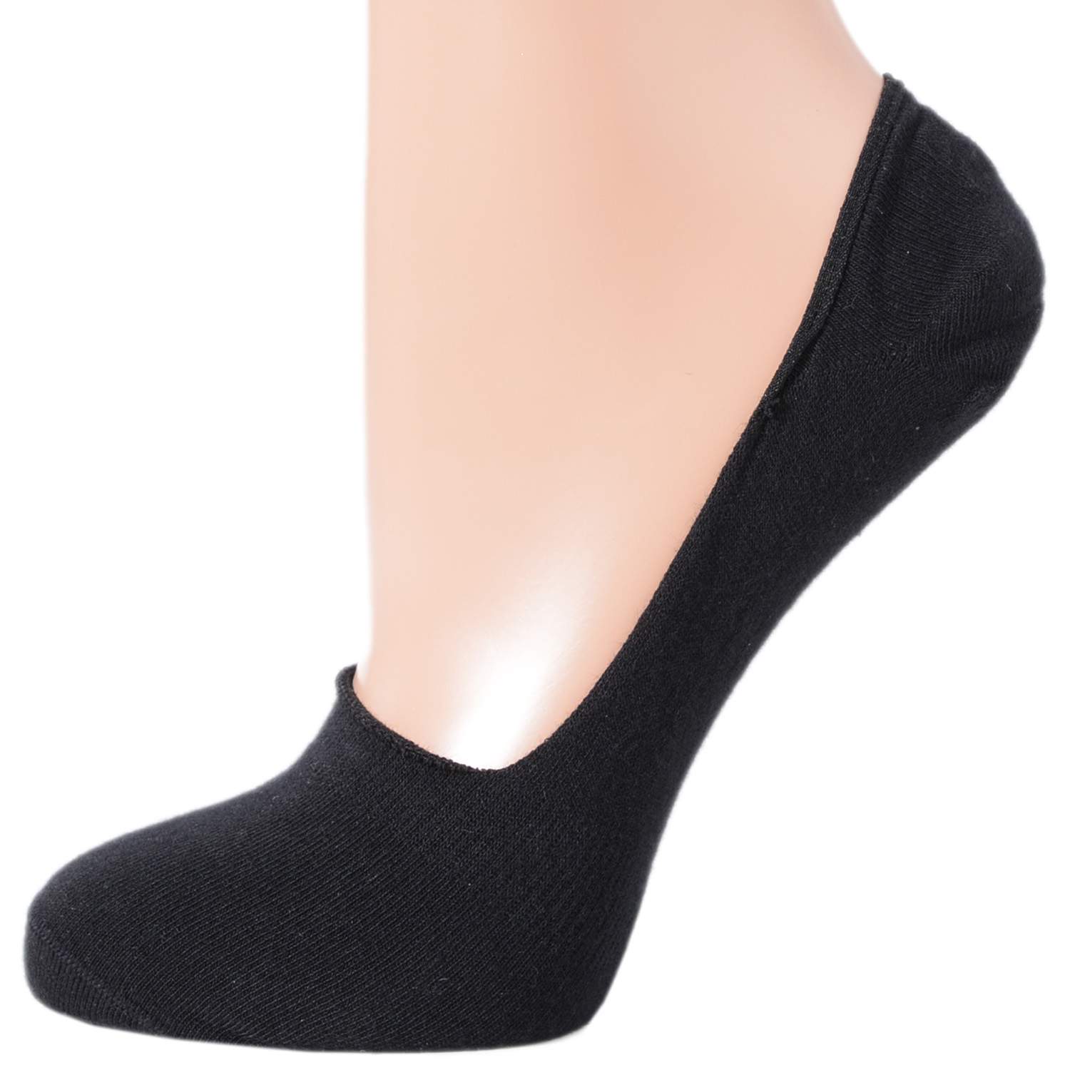 Следки женские Grinston socks 20D1 черные 23/25 (35-40)