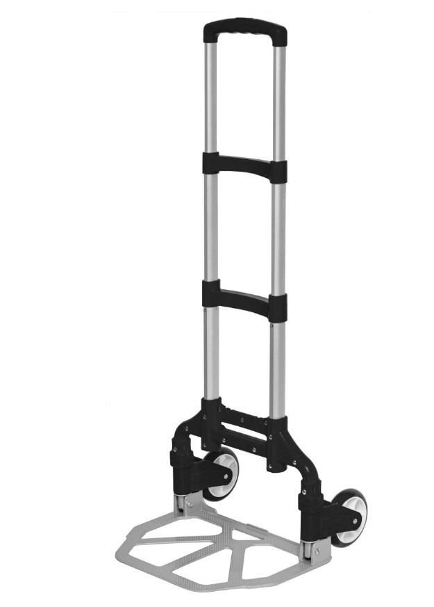 Грузовая хозяйственная тележка складная UPT01 черная – купить в Москве ...