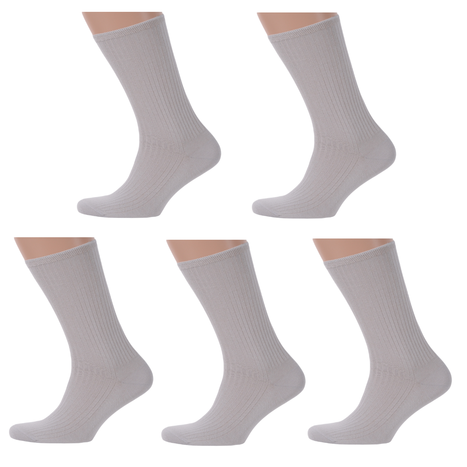 Набор носков мужской LorenzLine серый 25