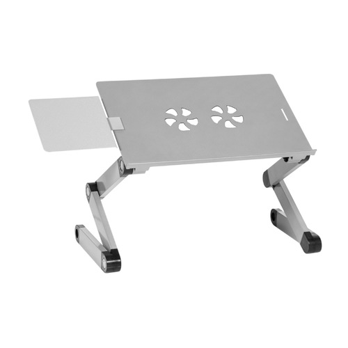 Стол для ноутбука CACTUS CS-LS-T8, серебристый