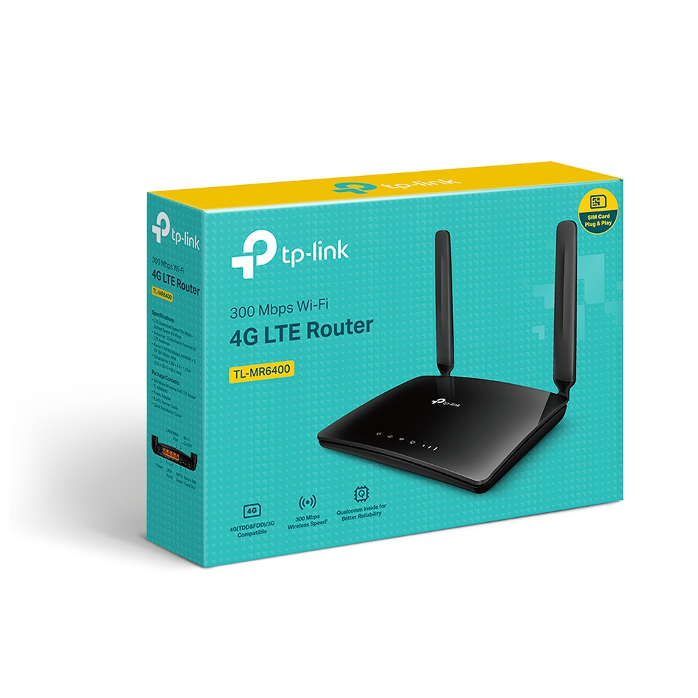 Маршрутизатор TP-Link TL-MR6400 V5 - отзывы покупателей на маркетплейсе  Мегамаркет | Артикул: 600005497868