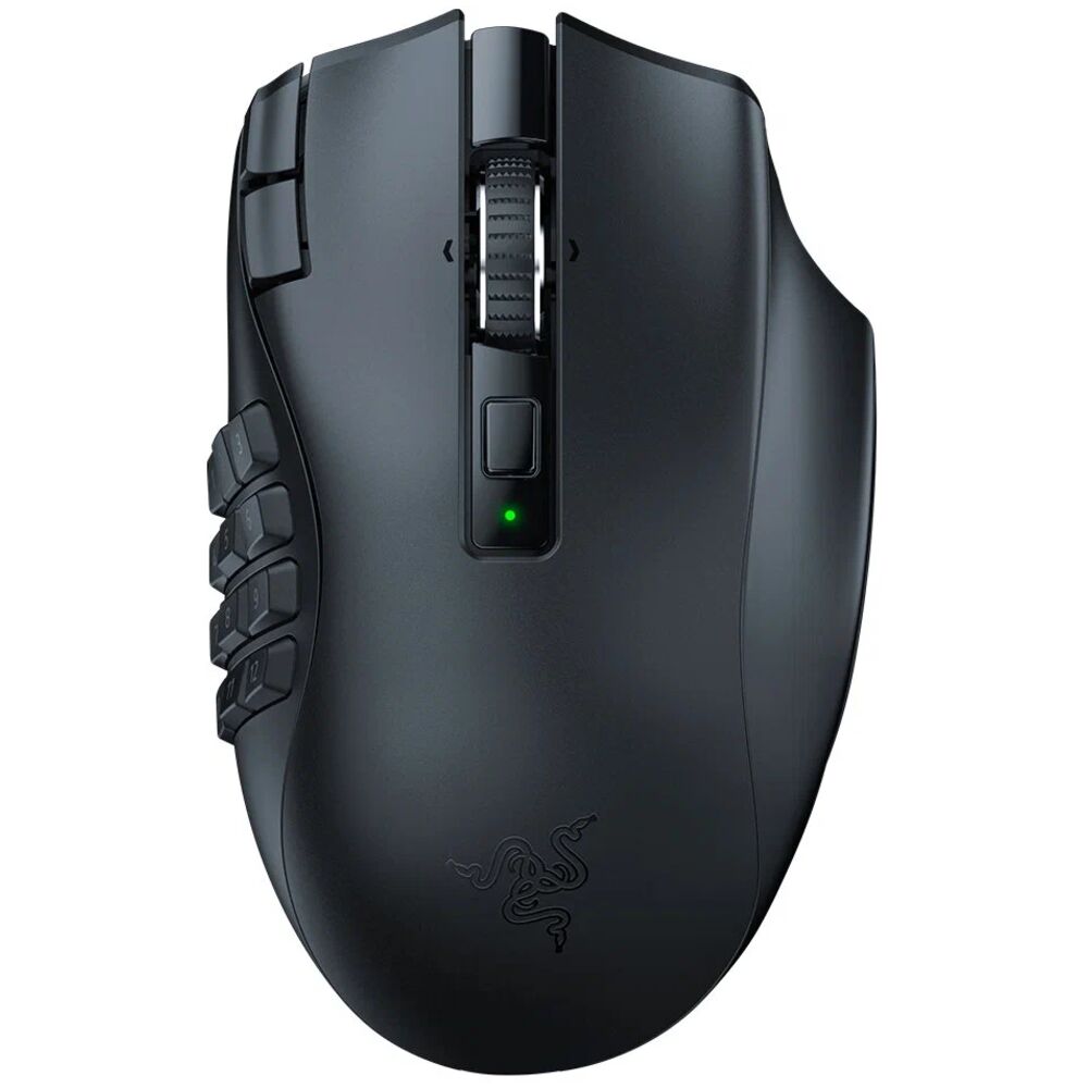 Беспроводная игровая мышь Razer Naga V2 HyperSpeed черный (RZ01-03600100-R3G1) - купить в White Apple, цена на Мегамаркет