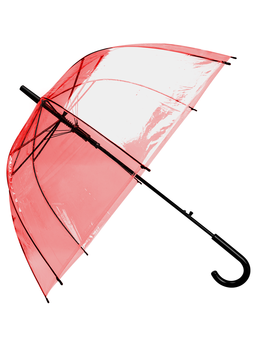 Зонт детский со свистком прозрачный купольный 60 см. YS15