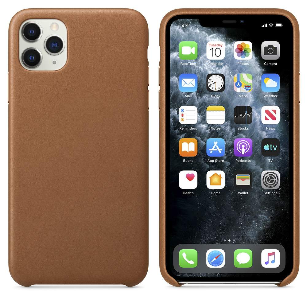 Чехол Leather Case для iPhone 11 Pro, LCIP11P-06-SABR – купить в Москве,  цены в интернет-магазинах на Мегамаркет