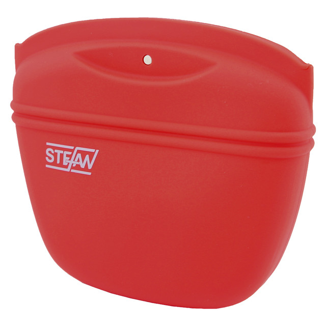 Сумочка для лакомств STEFAN силиконовая большая, красный, WF50712