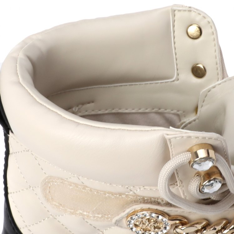 Женские ботинки GUESS ODYSSE/STIVALETTO (BOOTIE)/N/A FL8ODSELE10 цв. молочно-белый 36 EU