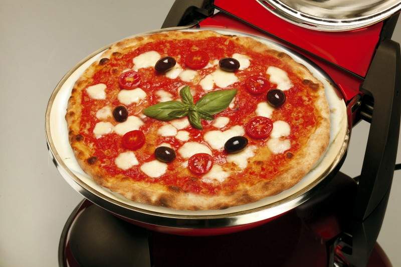 Пиццамейкер - мини печь для выпечки пиццы G3 ferrari Delizia G10006 Green, зелёная