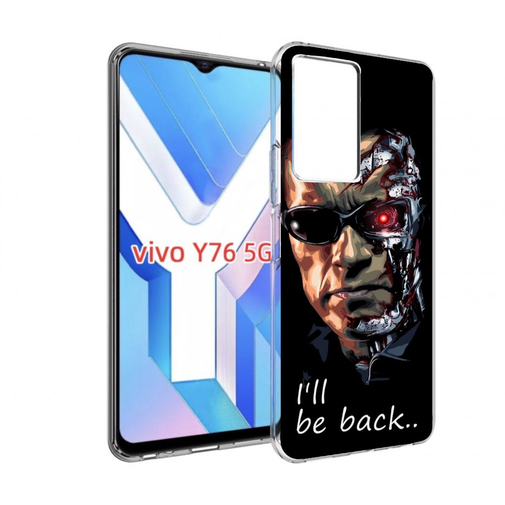 Чехол MyPads Терминатор для Vivo Y76 5G – купить в Москве, цены в  интернет-магазинах на Мегамаркет