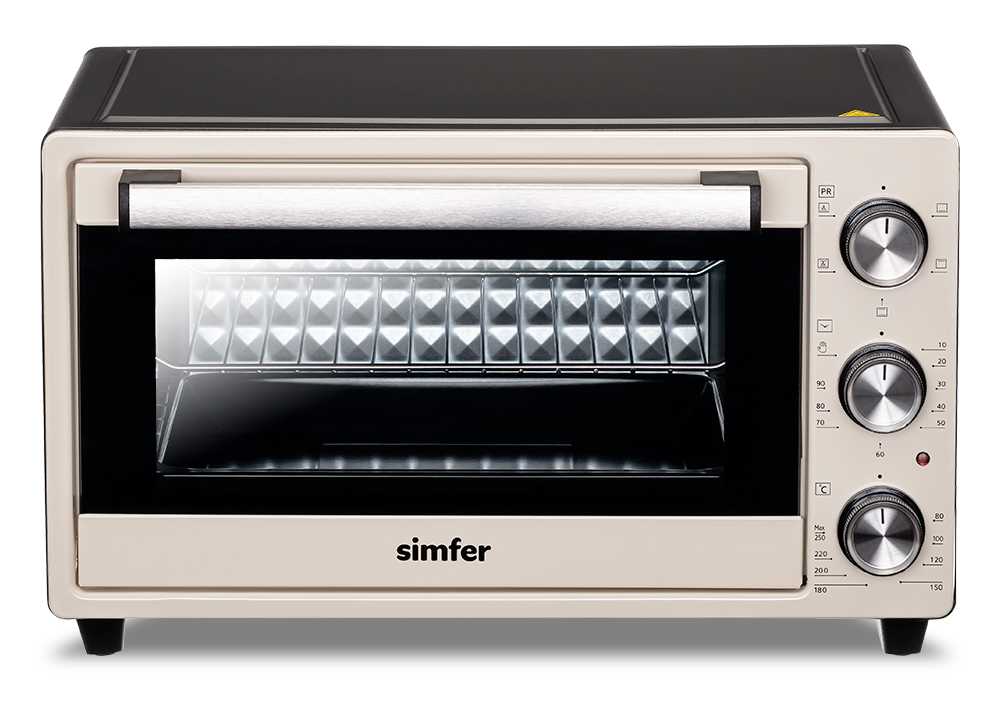 Мини-печь Simfer M2501 серый - купить в Simfer официальный магазин производителя, цена на Мегамаркет