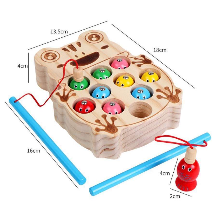 Купить развивающая игра магнитная рыбалка Веселый Лягушонок THOT220750,  цены на Мегамаркет