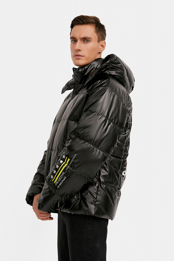 Куртка мужская Finn Flare W20-42015 черная 3XL
