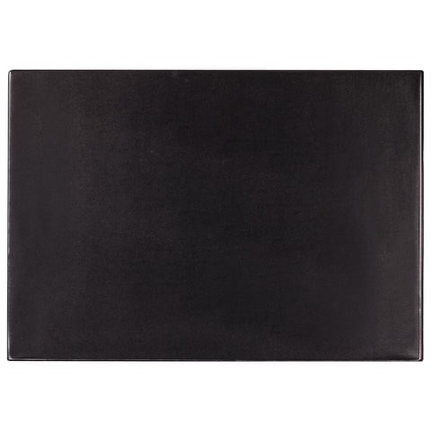 Коврик-подкладка Brauberg 236774 настольный для письма черный с прозрачным карманом