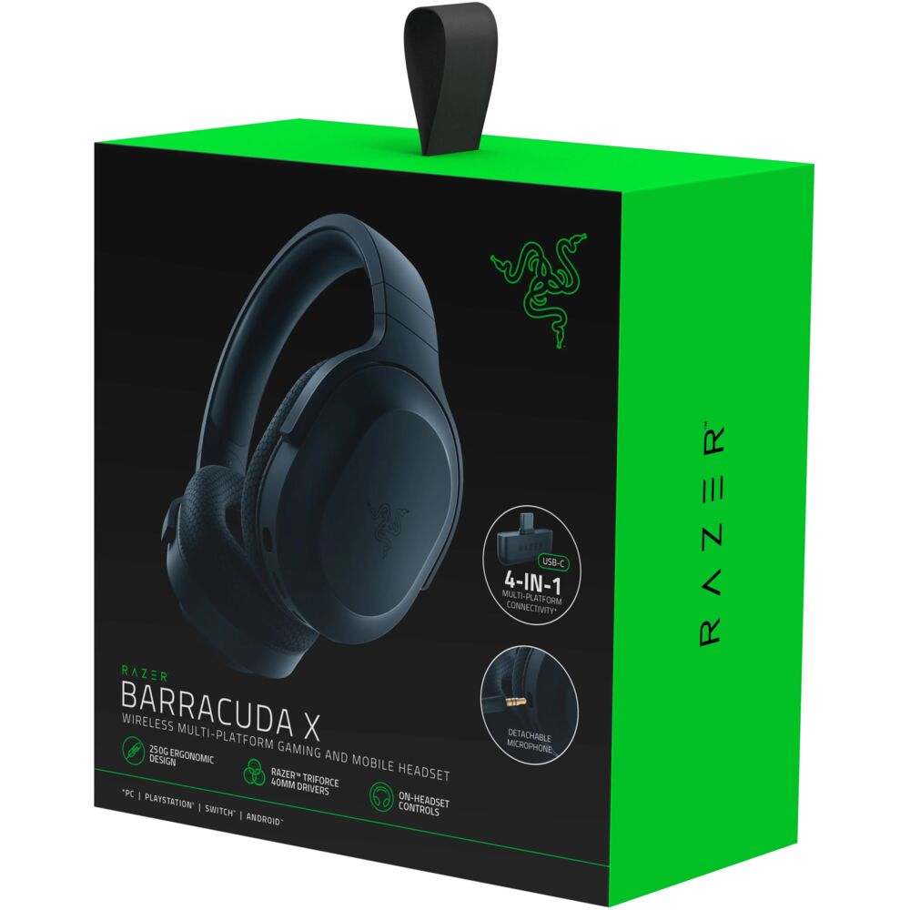 Как подключить райзер барракуда х к пк Игровые наушники Razer Barracuda X (2022) черный (RZ04-04430100-R3M1) - купить в