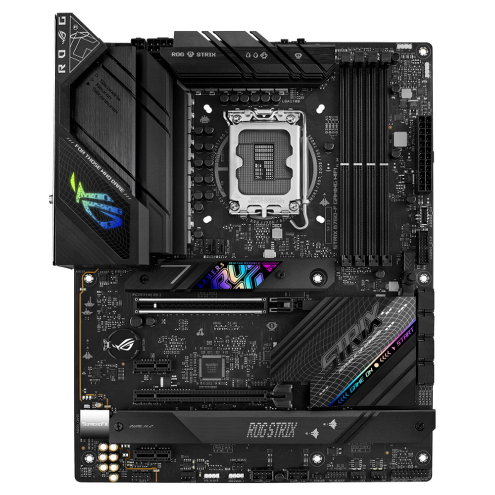 Материнская плата ASUS ROG STRIX B760-F GAMING WiFi (90MB1CT0-M0EAY0) - купить в Ситилинк, цена на Мегамаркет