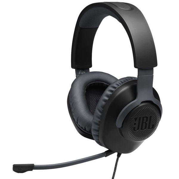 Игровая гарнитура JBL Quantum 100 Black - купить в Мегамаркет Москва, цена на Мегамаркет