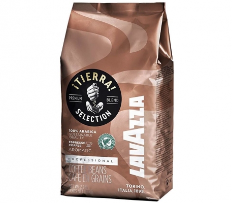 Кофе в зернах Lavazza Tierra 1 кг - купить в ООО ДАР, цена на Мегамаркет