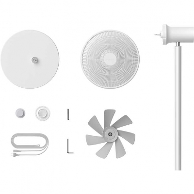 Вентилятор Xiaomi DC Inverter Smartmi Floor Fan 2S (Global) (ZLBPLDS03ZM) White