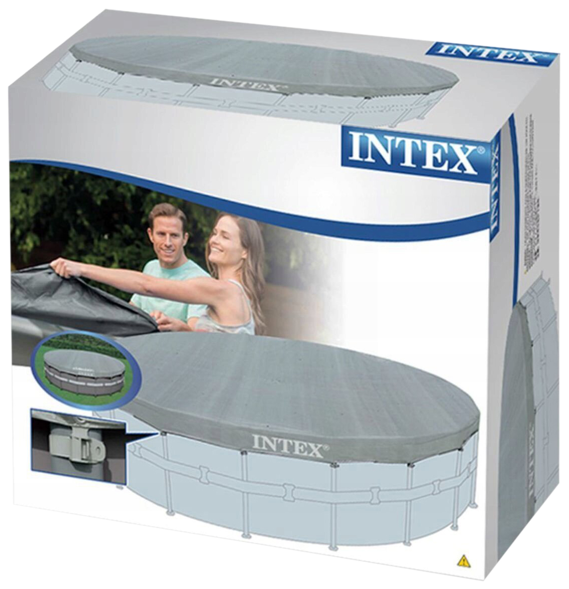 Тент для бассейна Intex Ultra Frame 28040 488 х 488 см