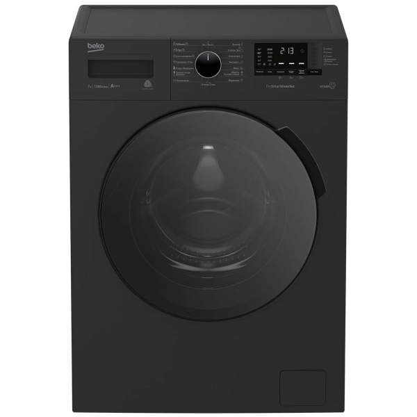 Стиральная машина Beko WSPE7612A Черный - купить в Эльдорадо, цена на Мегамаркет