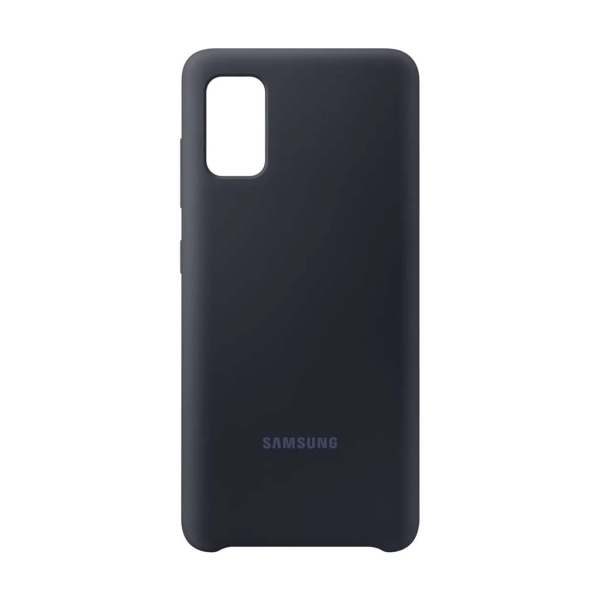 Чехол Samsung Silicone Cover для Galaxy A41 Black