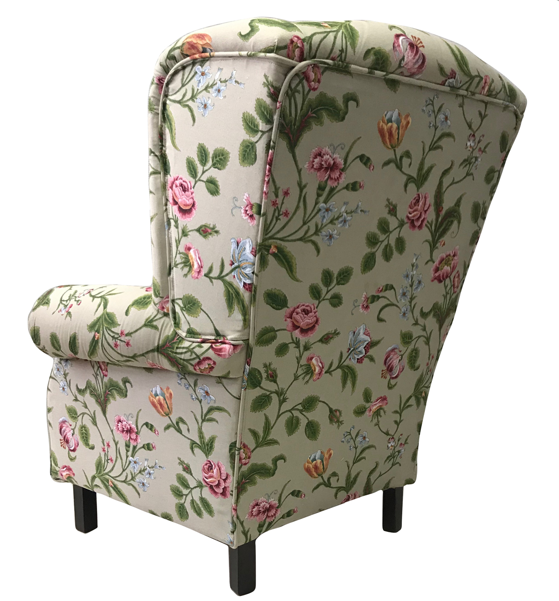 Кресло La Neige Розарий GD-G35, серо-зелено-розовое