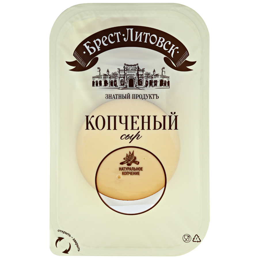 Сыр брест литовск фото Сыр брест-литовск копченый плавленый ломтевой/слайсерная нарезка 40 % 150 г - ку