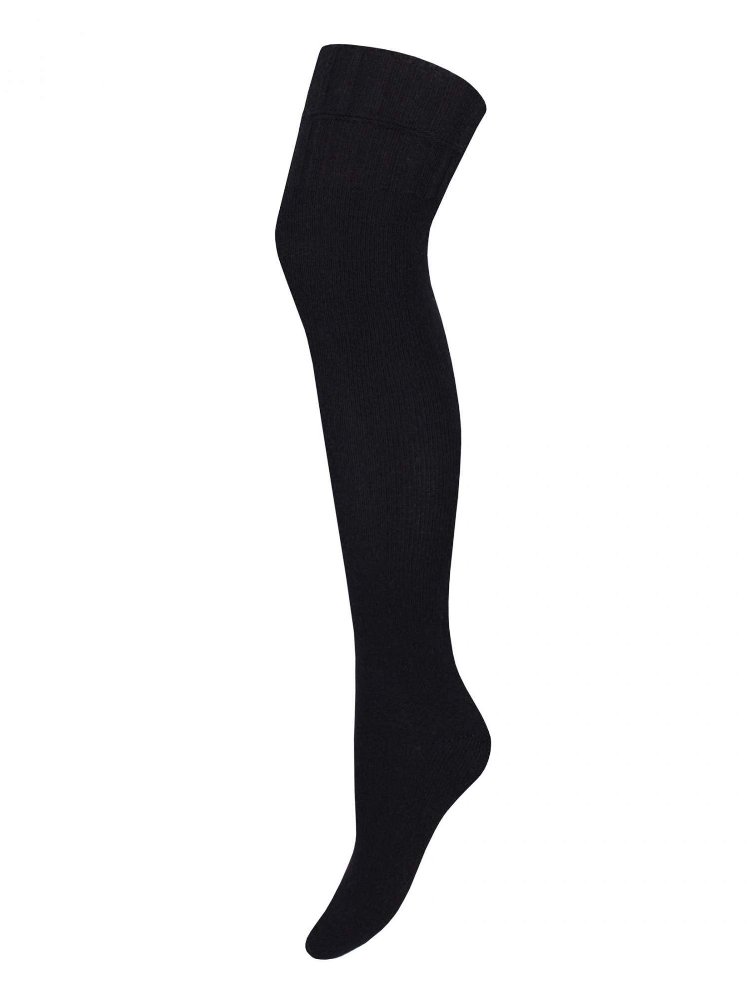 Гольфины женские Mademoiselle 19110 over knee черные one size