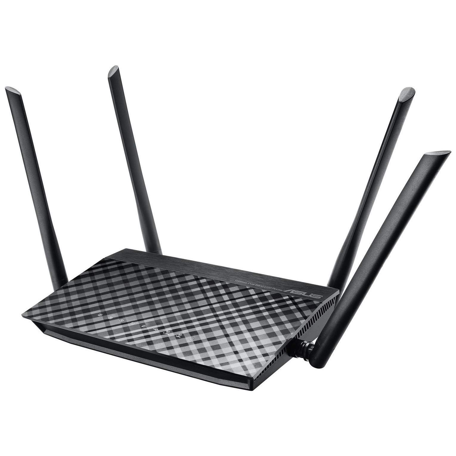 Wi-Fi роутер Asus RT-AC1200 Black (90IG0211-BM3D00), купить в Москве, цены в интернет-магазинах на Мегамаркет