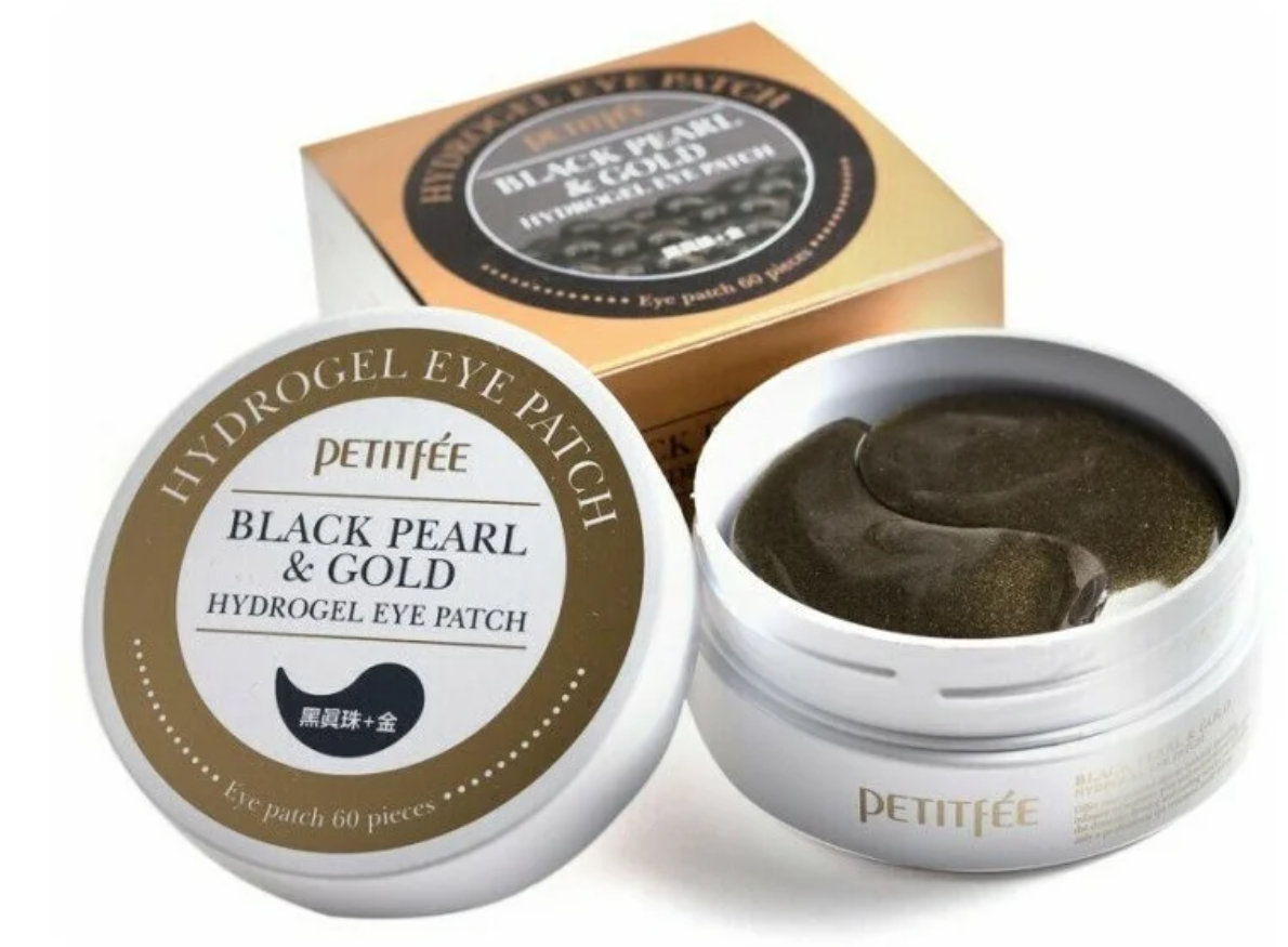 Black pearl gold hydrogel eye patch. Патчи петитфи с золотом и черным жемчугом. Farmstay патчи для глаз black pearl & gold hydrogel eye patch. Black pearl gold hydrogel eye patch. Black pearl gold hydrogel eye patch.