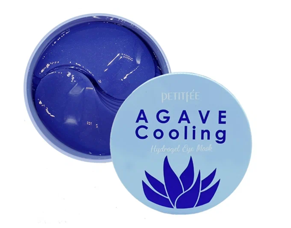 Petitfee Agave Cooling Hydrogel Eye Patch. Petitfee Agave Cooling Hydrogel Eye Mask. Гидрогелевые патчи для глаз Агава Agave Cooling Hydrogel Eye Mask, 60 шт. Petitfee гидрогелевые патчи с экстрактом Агавы Agave Cooling Hydrogel Eye Patch, 60шт.