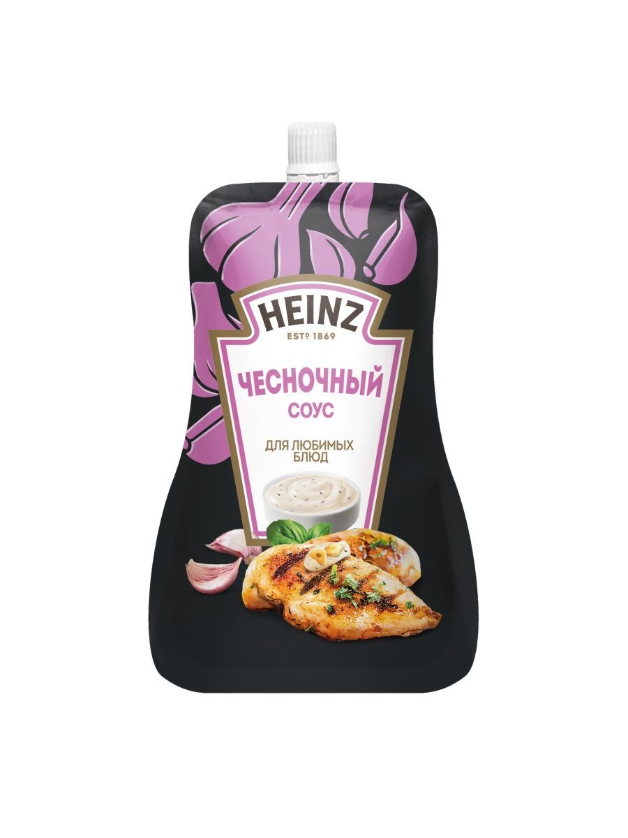 Купить соус Heinz чесночный, 2 шт по 200 г, цены на Мегамаркет | Артикул:  600012649547