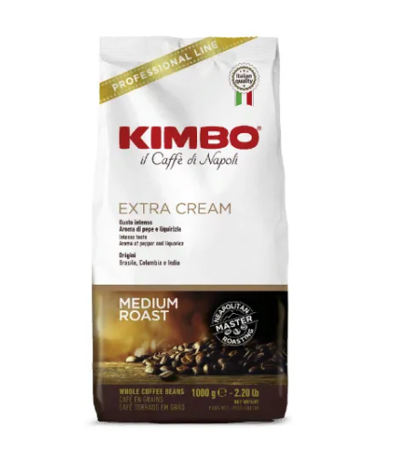 Купить кофе в зернах Kimbo espresso bar extra cream 1000 г, цены на Мегамаркет | Артикул: 100000043092