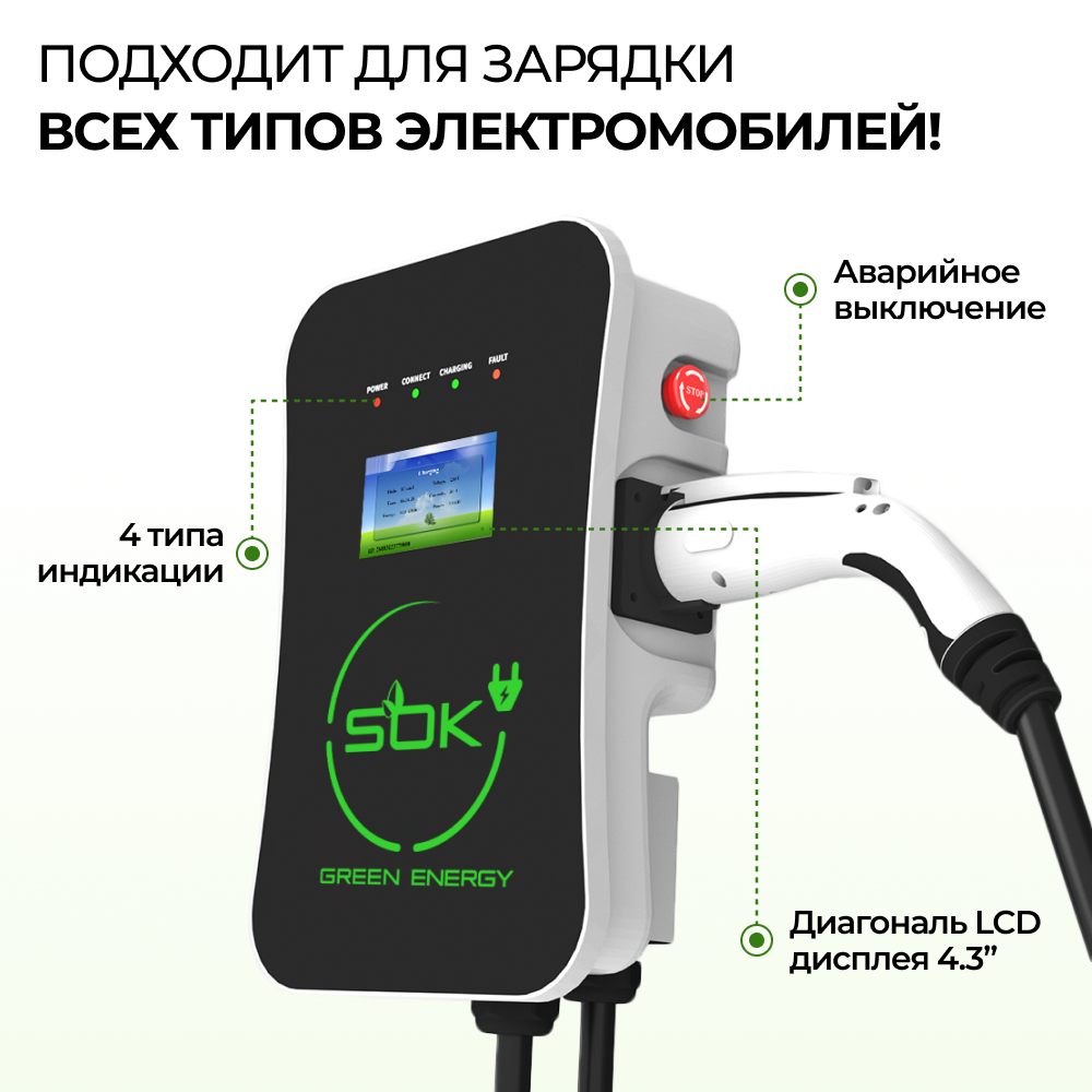 Зарядная станция 7 квт для электромобиля. Зарядная станция 7 квт для электромобиля