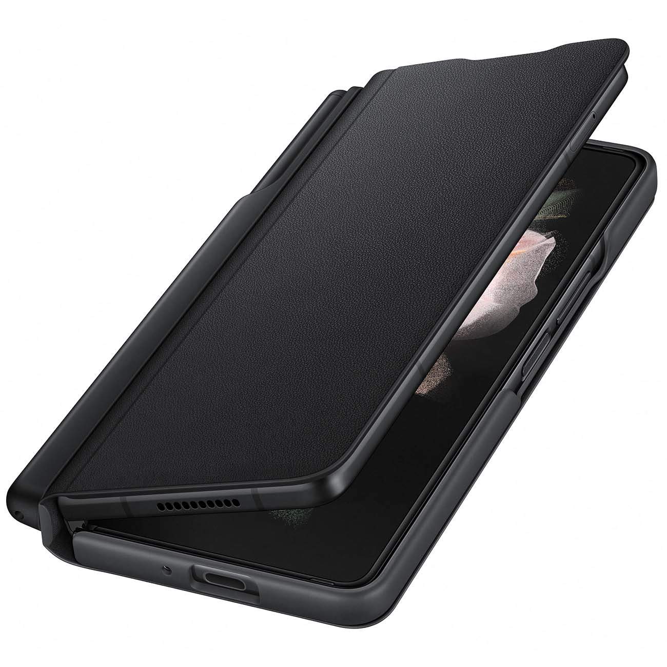 Чехол Samsung Q2 Flip Cover with Pen Black (EF-FF92P) (EF-FF92PCBEGRU)